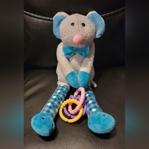 Scentsy Buddy Sidekick Murphy Mouse Scented Stuffed Animal Crinkle Baby Toy 12 "